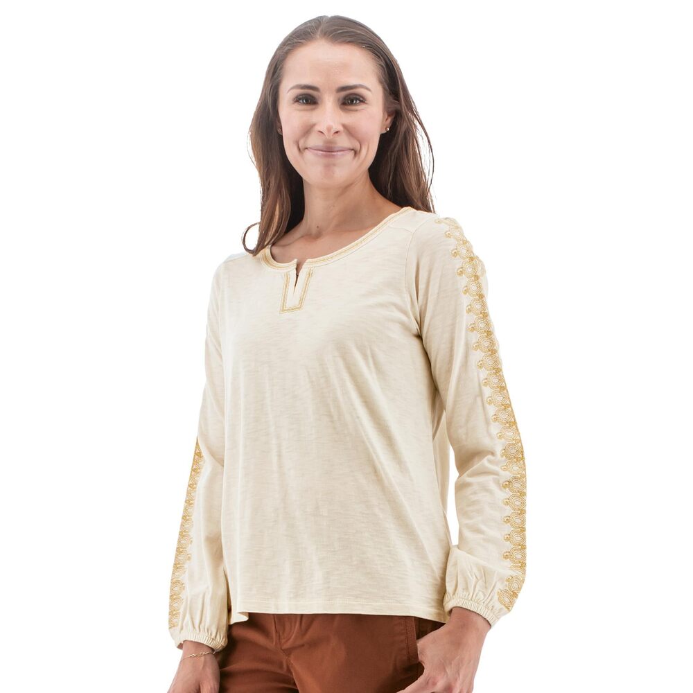 Aventura Clothing Kalina Top Egret LG (US 12-14)